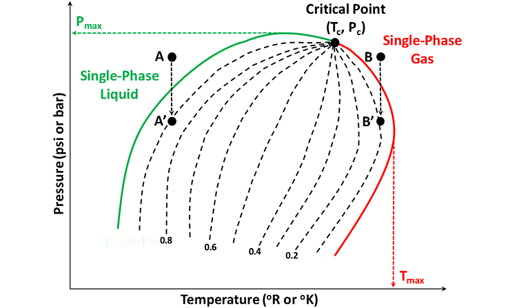 phase diagram described in the text below