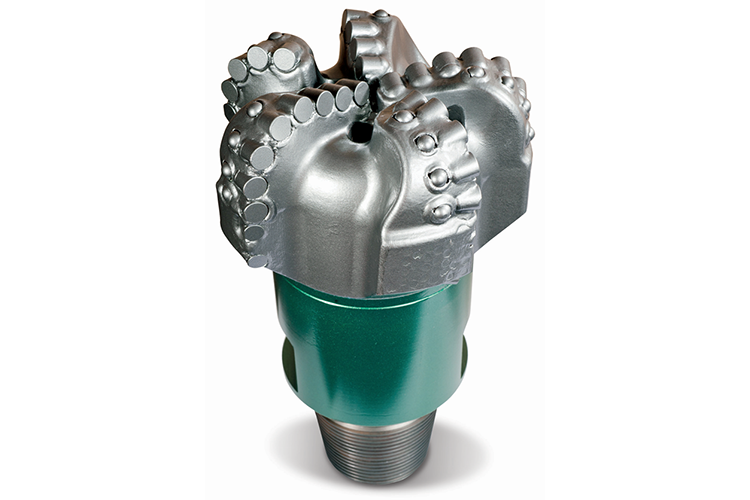 Polycrystalline Diamond Compact (PDC), Fixed Cutter Drilling Bit. Key features are described in the text.