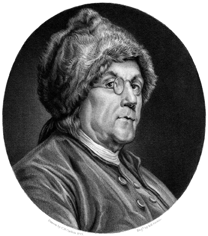 Portrait of Benjamin Franklin